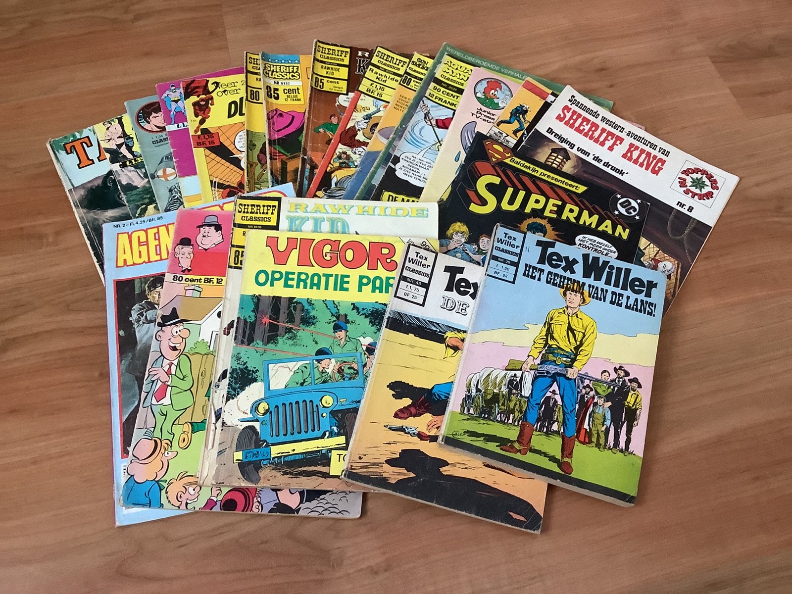 Verschillende Comics 22 stuks in 1 koop, Meerdere comics, Ophalen, Gelezen, Amerika