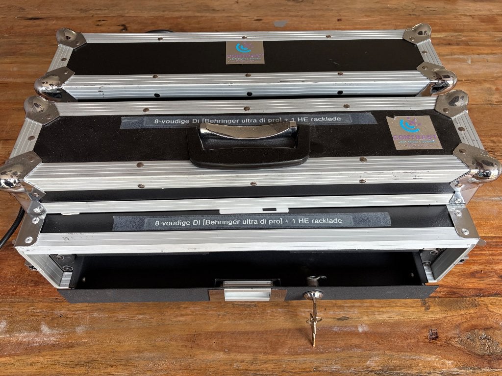 8-voudige di met flight-case en racklade, Ophalen, Zo goed als nieuw, Overige typen