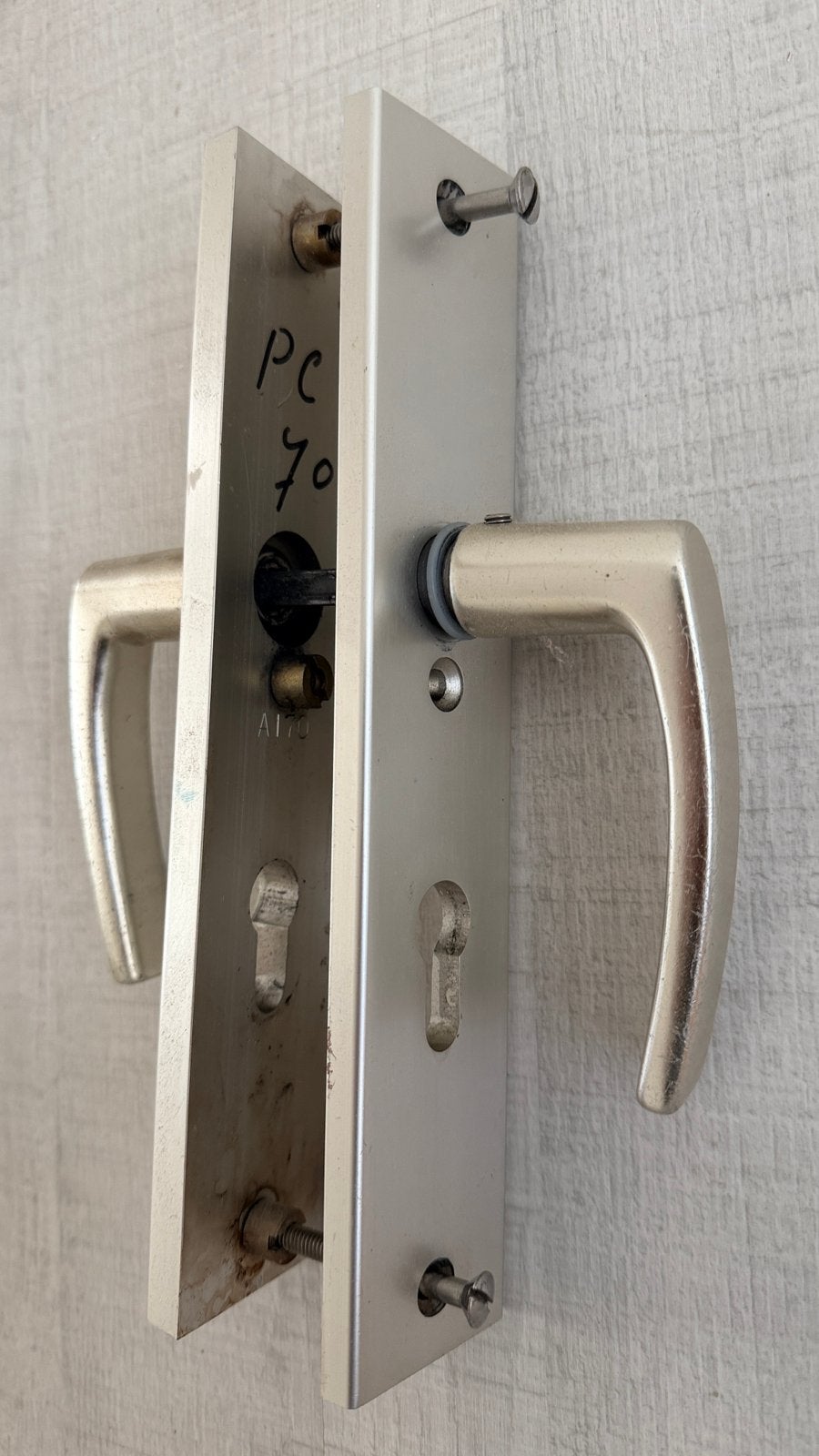Veiligheids Deurbeslag ami pc70, Ophalen of Verzenden, Gebruikt, Klink of Kruk