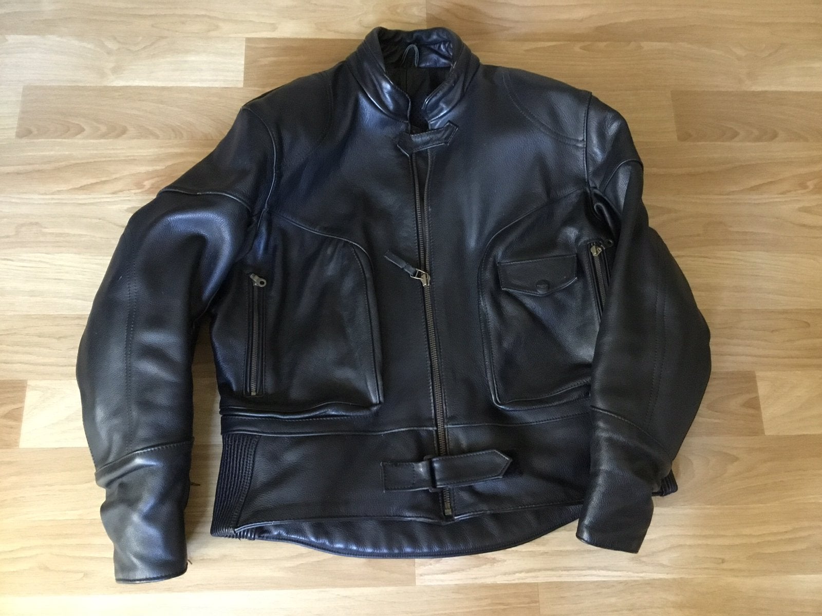 Motorjack. Leer.  Triumph, Motoren, Ophalen of Verzenden, Heren, Jas | leer