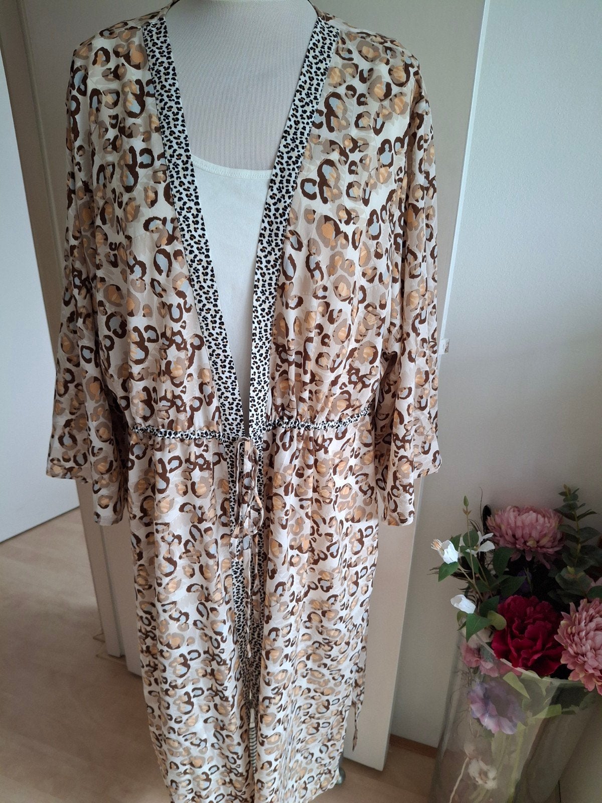 kaftan mt 46/48, Overige typen, Bruin, Ophalen of Verzenden, Zo goed als nieuw