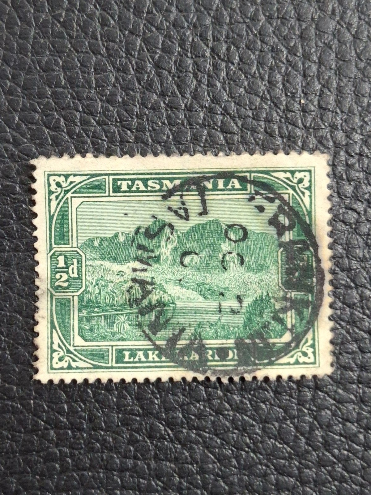 GERESERVEERD Australië Tasmanië Mi 61 (wm 8), Postzegels en Munten, Ophalen of Verzenden, Gestempeld