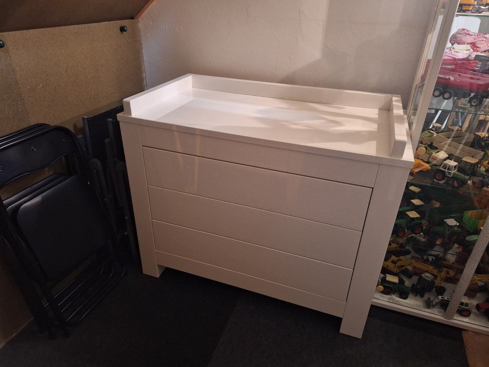 Kidsmill Alaska commode hoogglans wit, Ophalen, Gebruikt, 100 tot 150 cm, 75 – 100