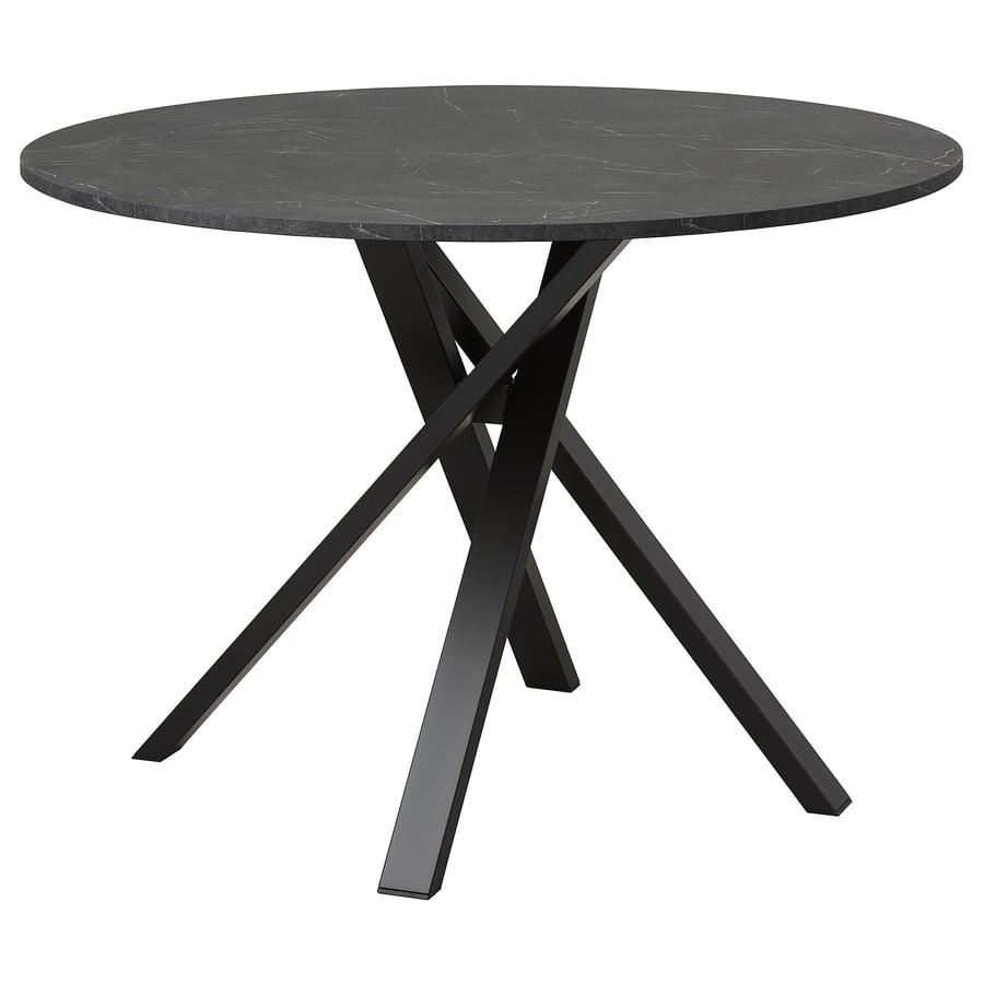 Populaire Ikea MARIEDAMM eettafel en LILLÅNÄS stoel, Huis en Inrichting, Tafels | Eettafels, Ophalen, Zo goed als nieuw, Rond
