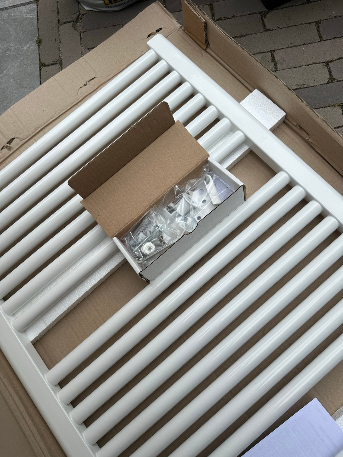 DRL Claudia Elektrische Handdoekradiator 600x1190, Ophalen, Radiator, Nieuw, 60 tot 150 cm