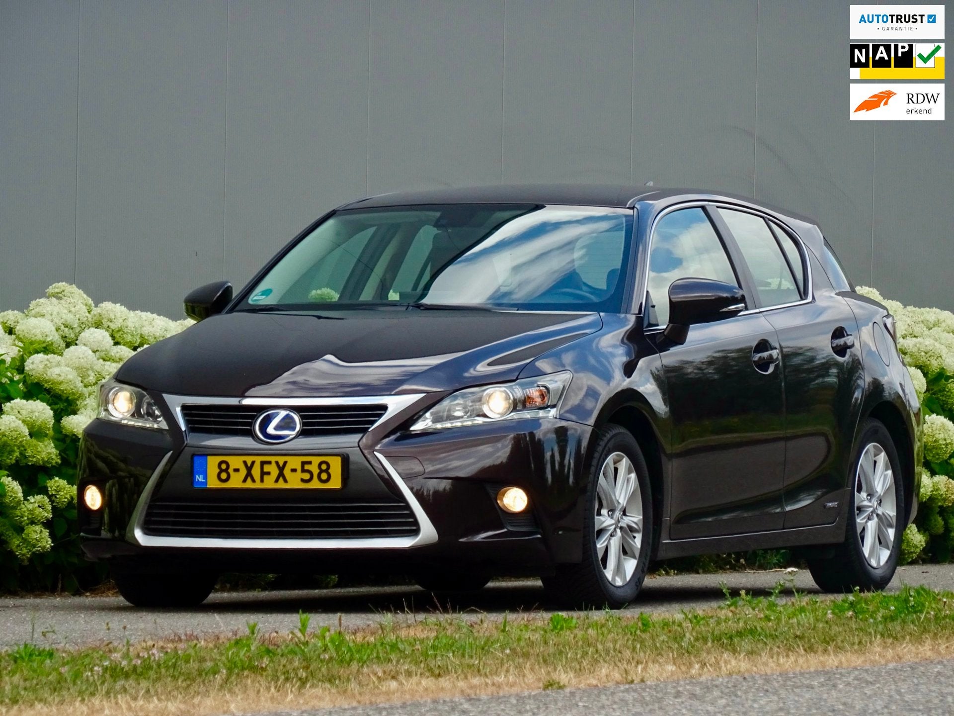Lexus CT 200h Luxury Sport | Leer | Navi | NL | Trekhaak |, Auto's, Lexus, Gebruikt, Euro 6, 4 cilinders, Bruin