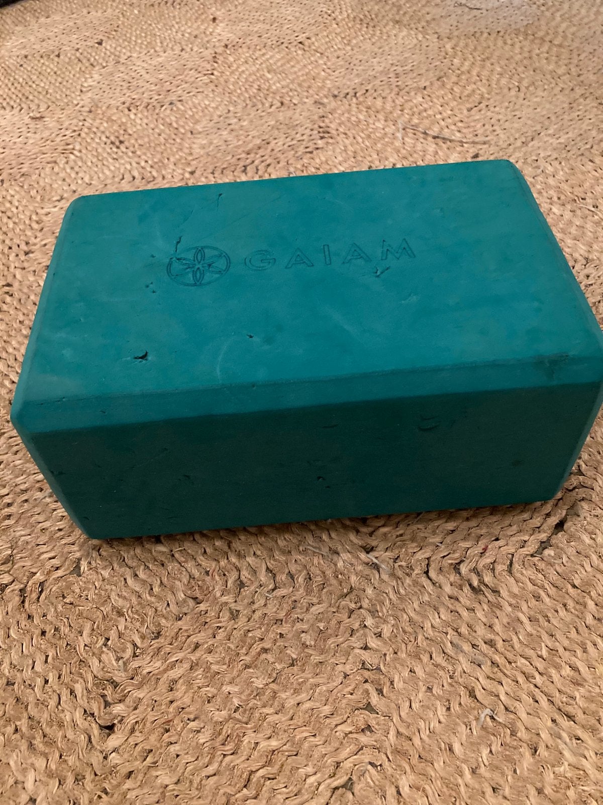 Yoga blok cube foam, Ophalen of Verzenden, Gebruikt, Yoga-accessoire
