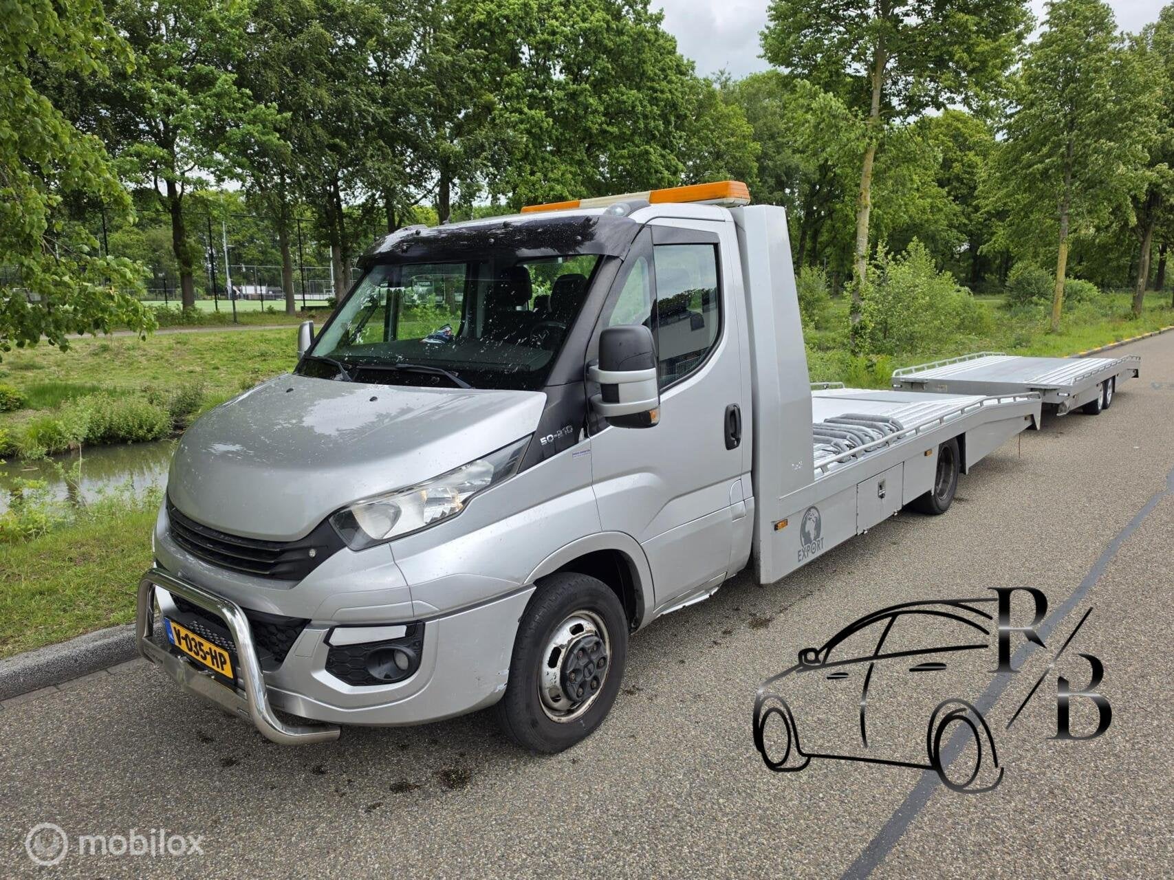 Iveco Daily 50C21 3.0 410 OPRIJWAGEN + TIJHOF AUTOAMBULANCE, Auto's, Automaat, Gebruikt, Euro 6, 4 cilinders