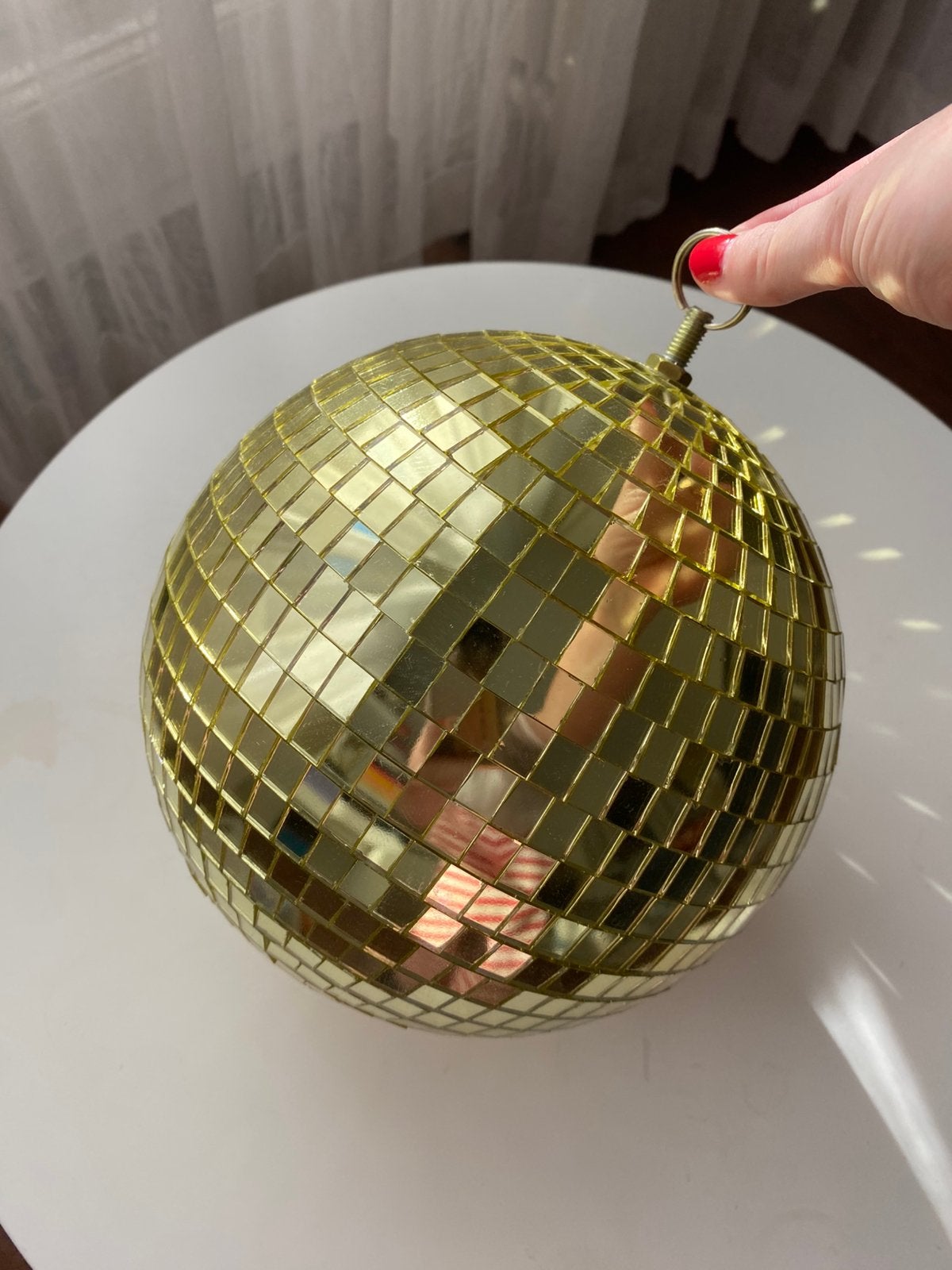 Gouden discobal, Ophalen of Verzenden, Zo goed als nieuw, Discobol