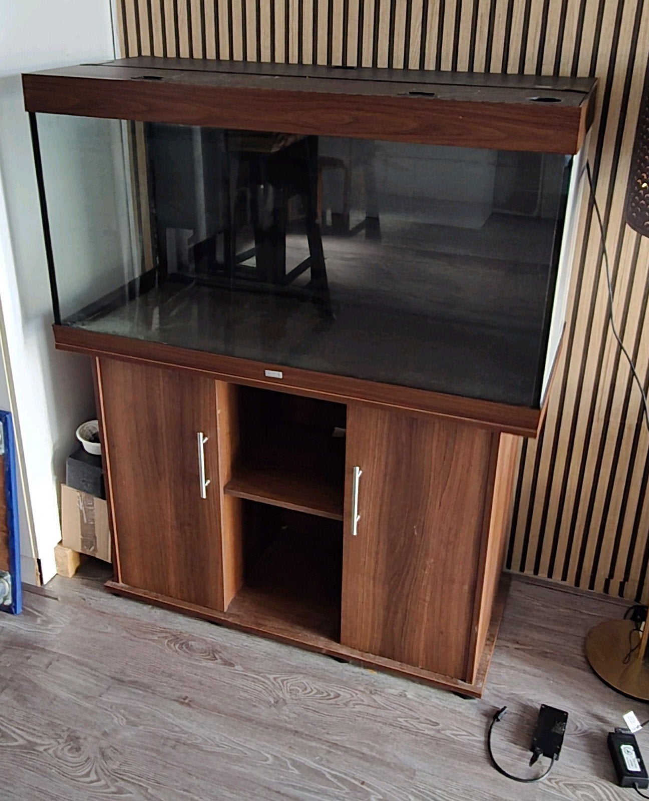 Juwel Rio 350L aquarium inclusief toebehoren., Ophalen, Inclusief toebehoren, Gebruikt, Leeg aquarium