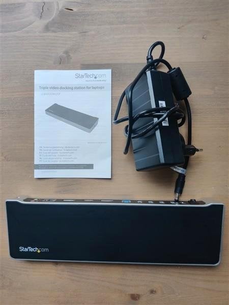 USB-A docking station - usb3dockh2dp, Computers en Software, Dockingstations, Ophalen of Verzenden, Zo goed als nieuw, StarTech.com