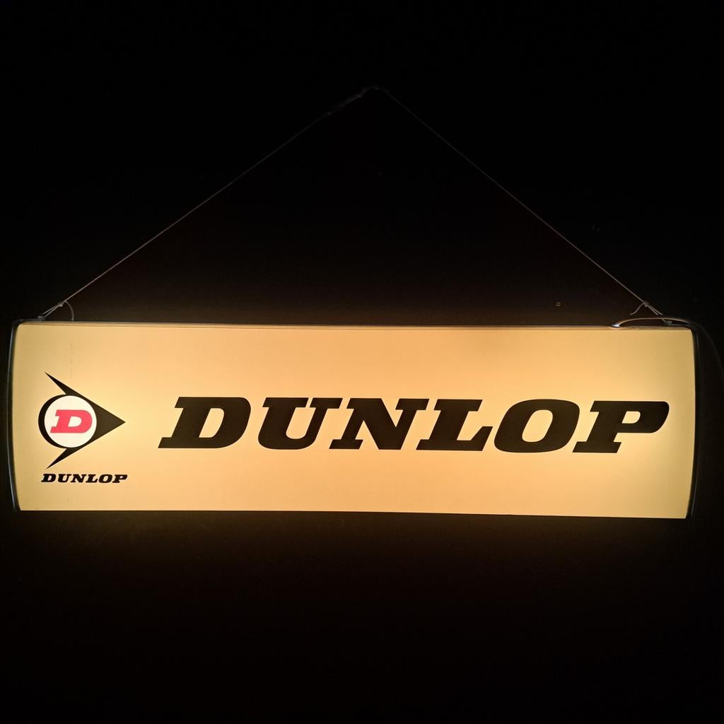 Dunlop Banden lichtbak, Verzamelen, Ophalen, Gebruikt, Lichtbak of (neon) lamp