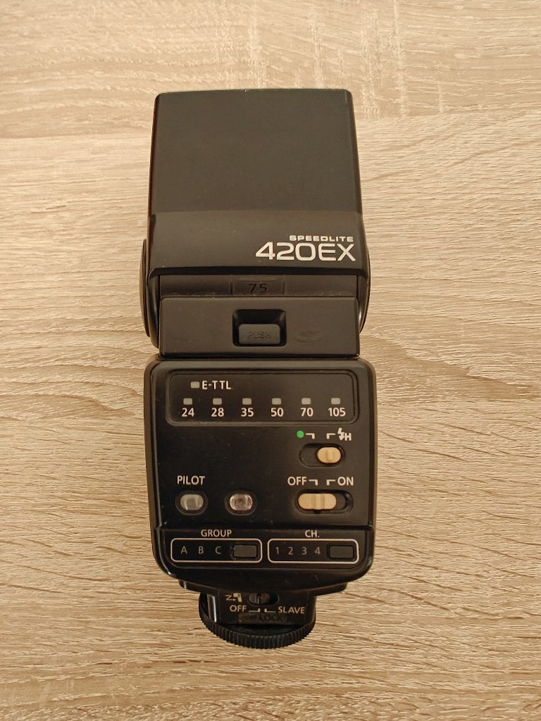 Mooie Canon Speedlite 420EX Flitser te koop, Audio, Tv en Foto, Fotografie | Flitsers, Canon, Canon, Externe flitser, Ophalen of Verzenden