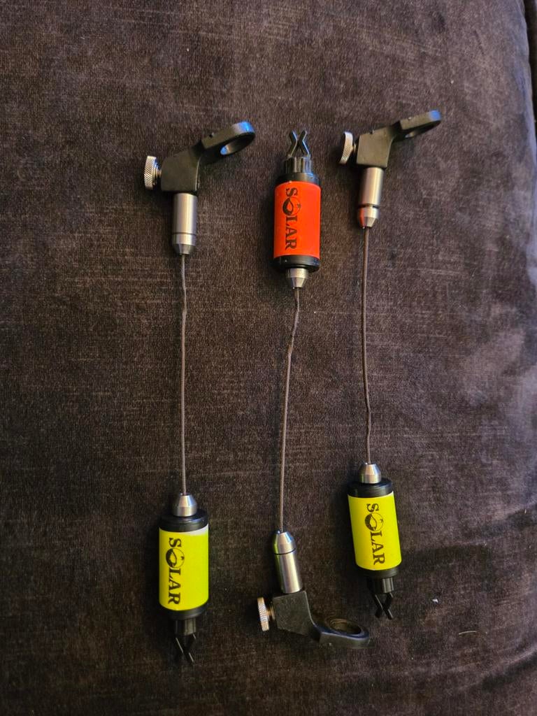 Solar hangers oldschool 3x, Watersport en Boten, Hengelsport | Karpervissen, Ophalen of Verzenden, Zo goed als nieuw, Overige typen