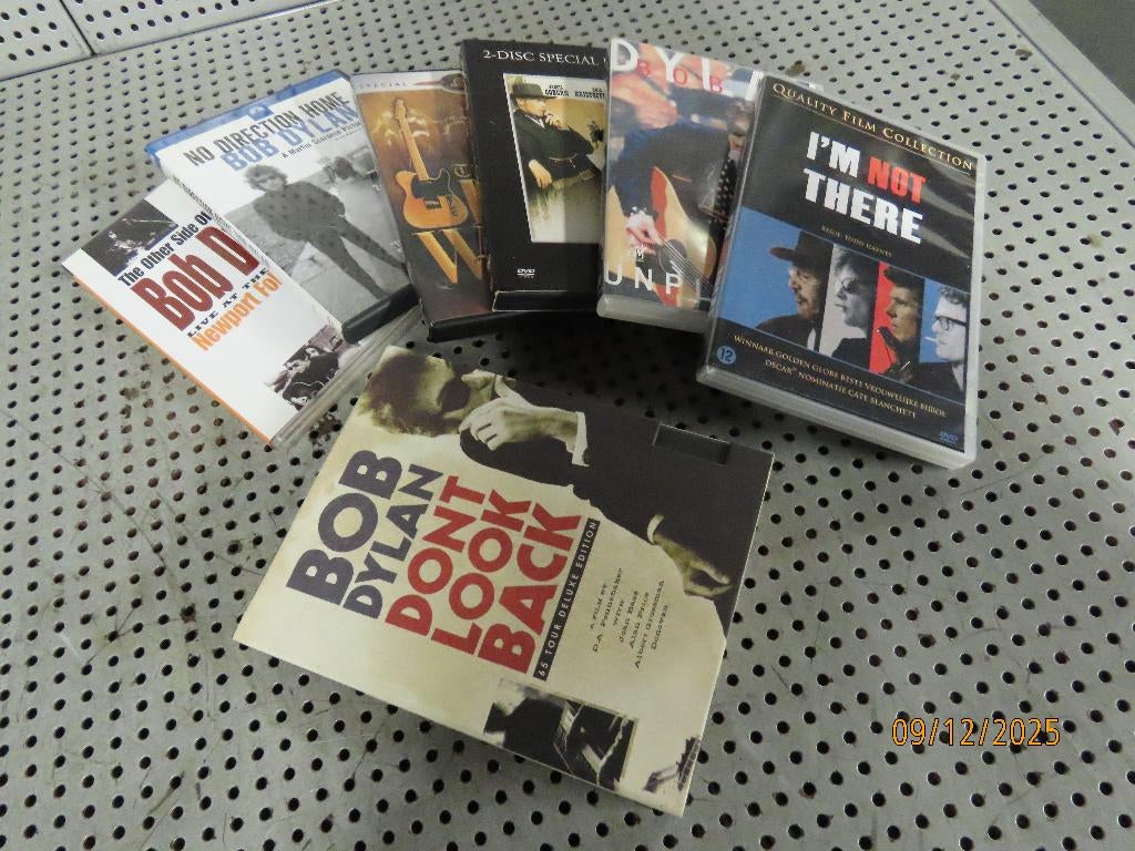 Verzameling Bob Dylan DVD's o.a. Deluxe Edition met boek, Verzamelen, Gebruikt, Ophalen of Verzenden
