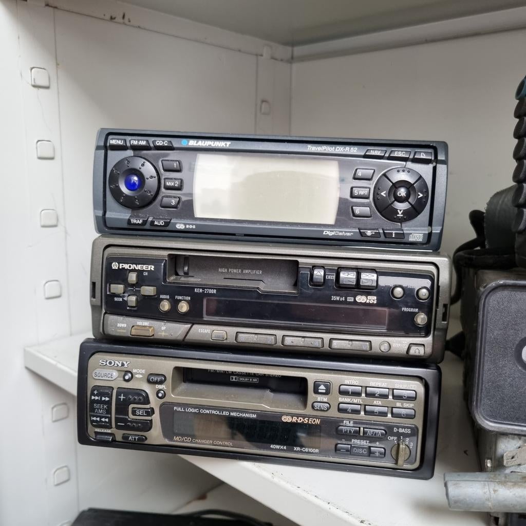 Diverse autoradio's in goede staat, Auto diversen, Autoradio's, Ophalen of Verzenden, Gebruikt