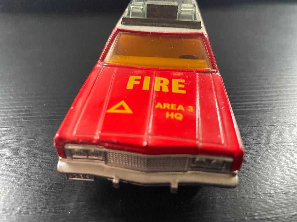Dodge Monaco estate Fire Chief Matchbox Superkings, Ophalen of Verzenden, Zo goed als nieuw, Auto, Matchbox