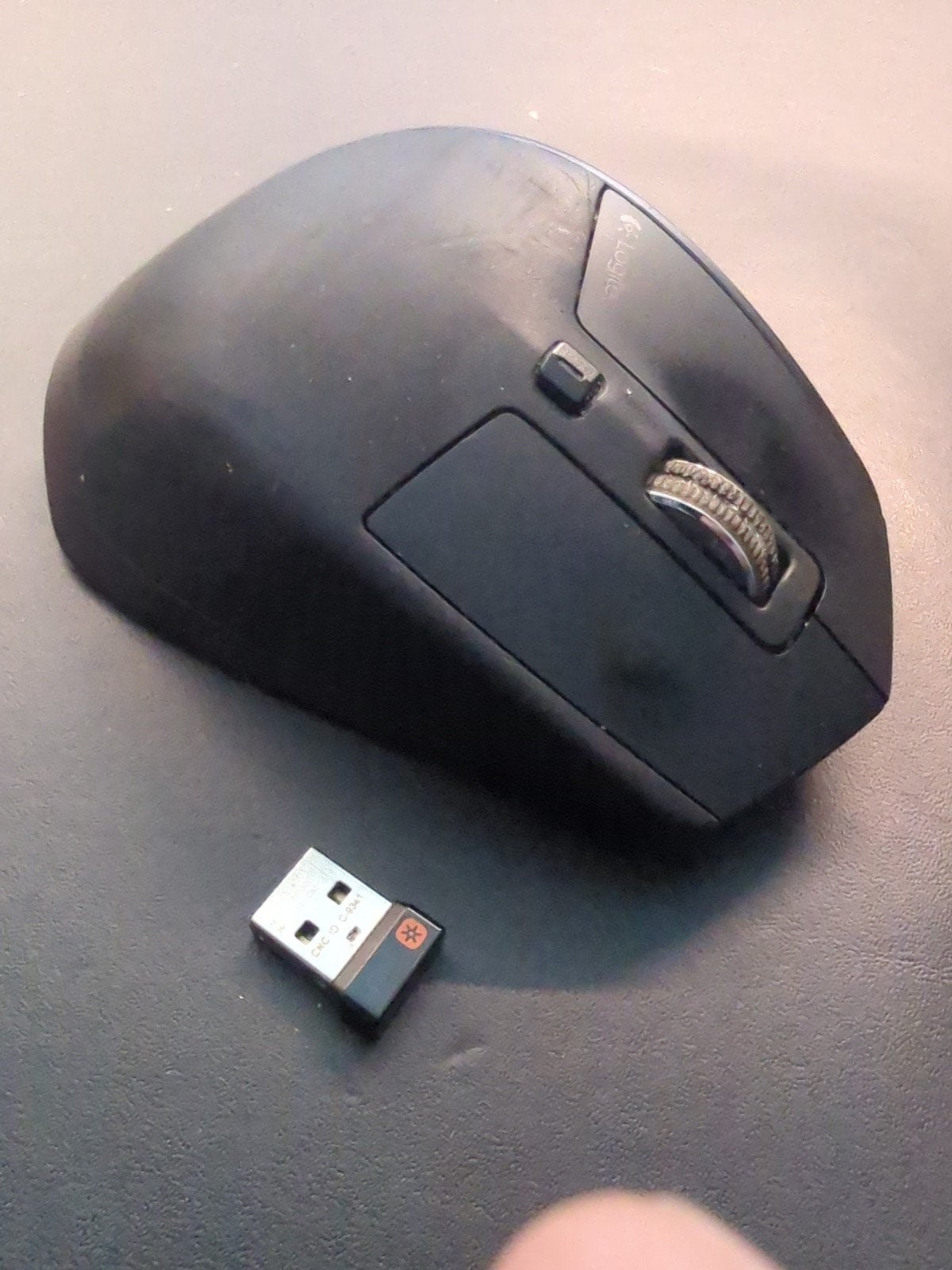 Logitech MX Master 2 Draadloze Muis met USB-ontvanger, Computers en Software, Muizen, Gebruikt, Muis, Rechtshandig, Draadloos