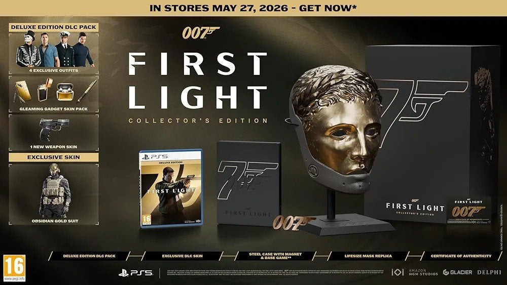 007 First Light COLLECTOR’S EDITION PS5, Spelcomputers en Games, Games | Sony PlayStation 5, Nieuw, Ophalen