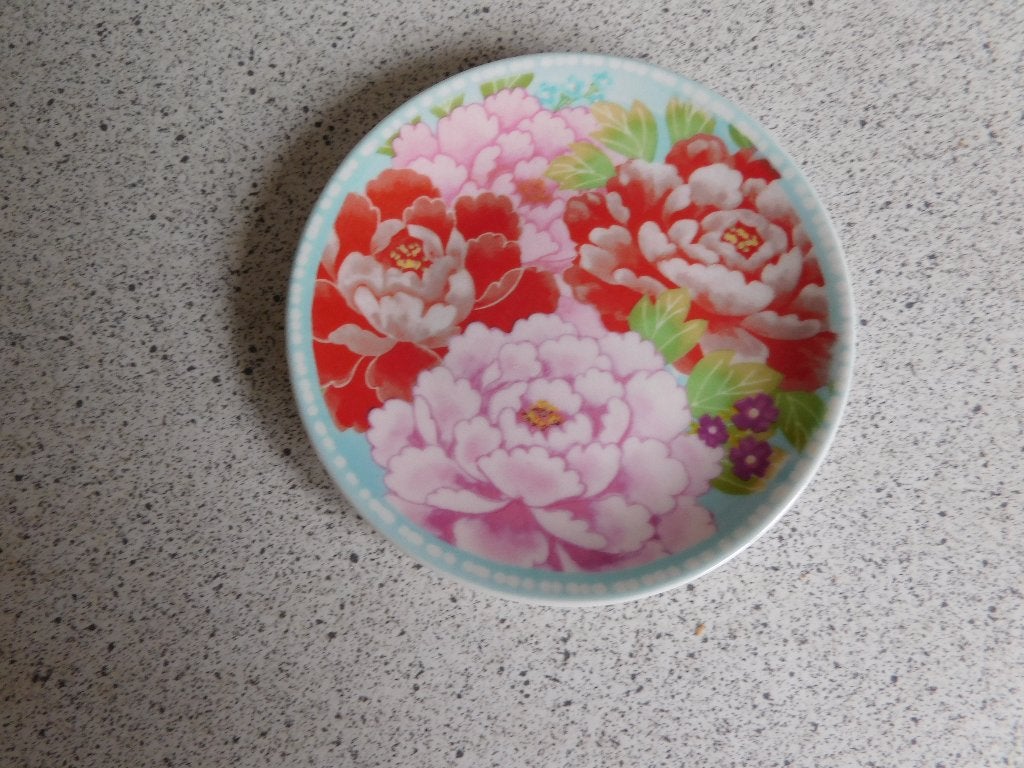 Bord 10 cm. Pioen Albert Heijn, Ophalen of Verzenden, Zo goed als nieuw, Albert Heijn, Bord(en)