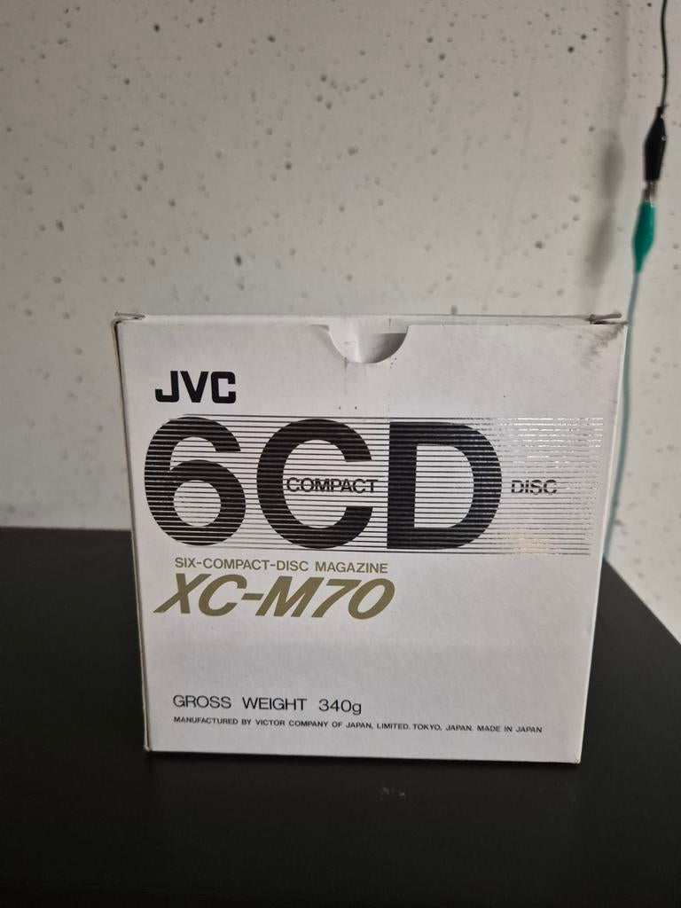 Vintage JVC XC-M70 6CD wisselaar casette nieuw in doos, Audio, Tv en Foto, Cd-spelers, Ophalen of Verzenden, Nieuw, JVC, Wisselaar