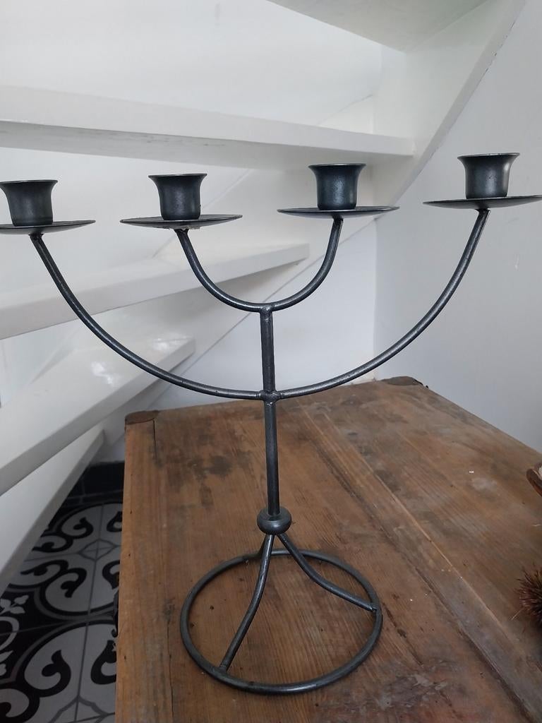 Kandelaar met 4 armen, Ophalen of Verzenden