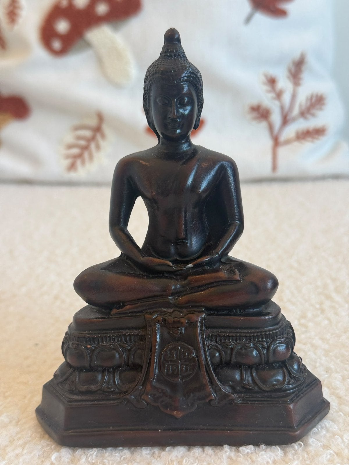 Brass Buddha Statue, Ophalen of Verzenden