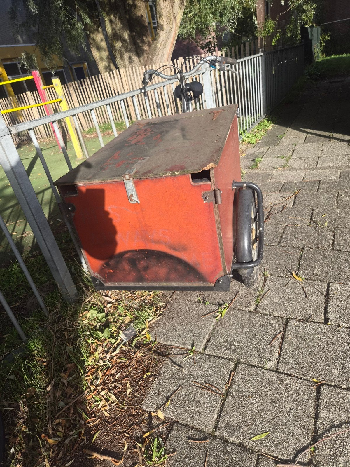 Bakfiets met 7 versnellingen - Kan nog jaren mee!, Ophalen, Gebruikt, Goederen