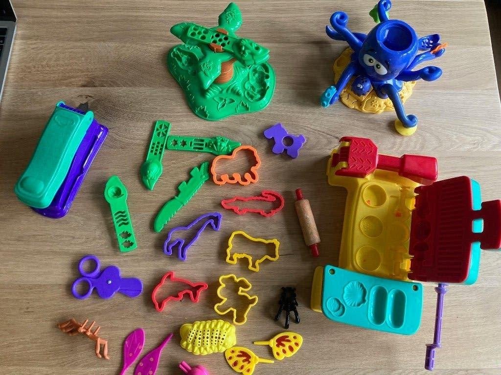 Play-Doh sets (om mee te kleien), Ophalen, Gebruikt, Herbruikbaar, Knutselmateriaal