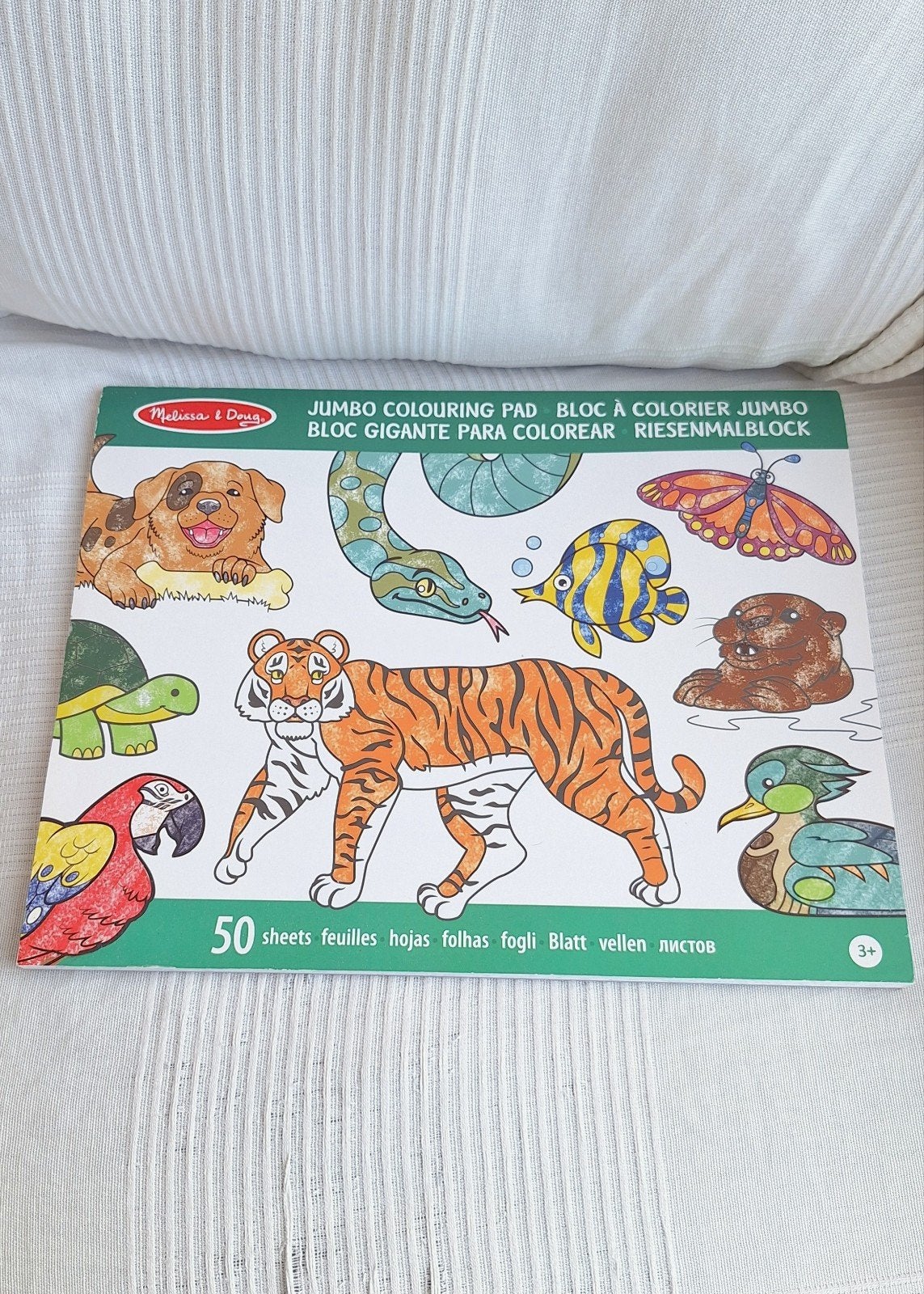 Groot dieren kleurboek Melissa&Doug, Boeken, Ophalen of Verzenden, Zo goed als nieuw