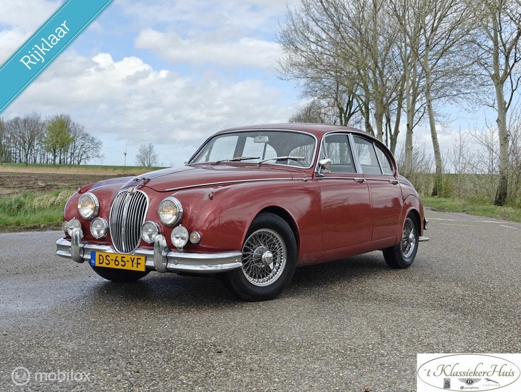 Jaguar Mk2 3.8 overdrive, Auto's, Oldtimers, Achterwielaandrijving, Leder, Bedrijf, Handgeschakeld