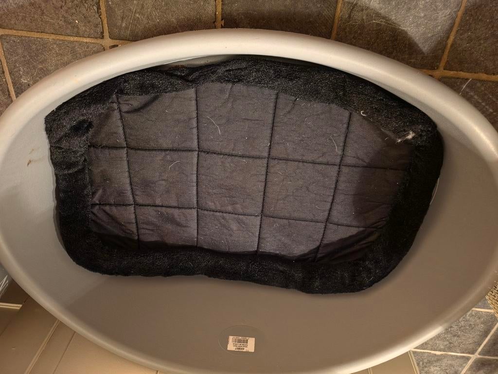 Hondenmand zgan grijs 95 cm, Dieren en Toebehoren, Ophalen, Zo goed als nieuw, Riet