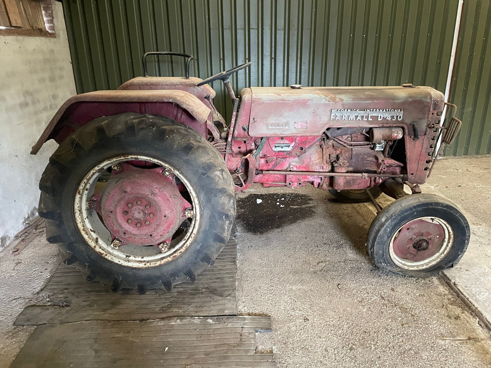 Farmall McCormick D-430 Oldtimer Tractor - Met Kenteken, Ophalen, Gebruikt