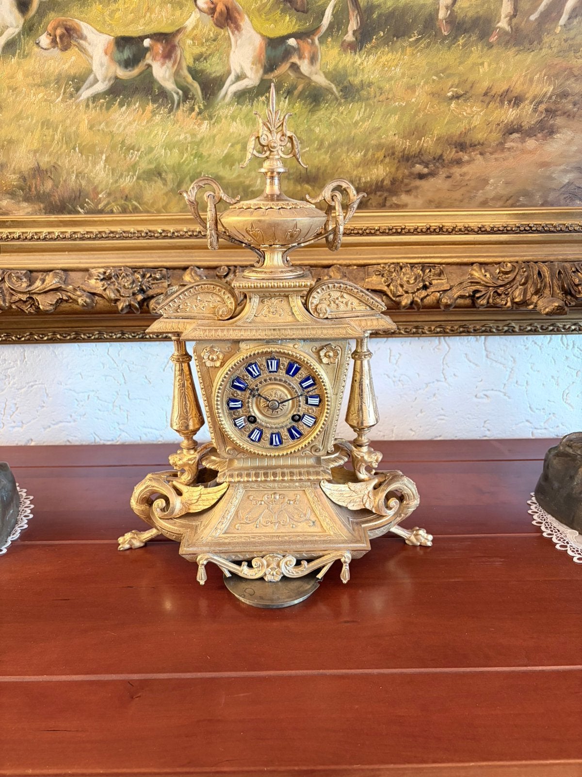 Antieke pendule, Antiek en Kunst, Ophalen