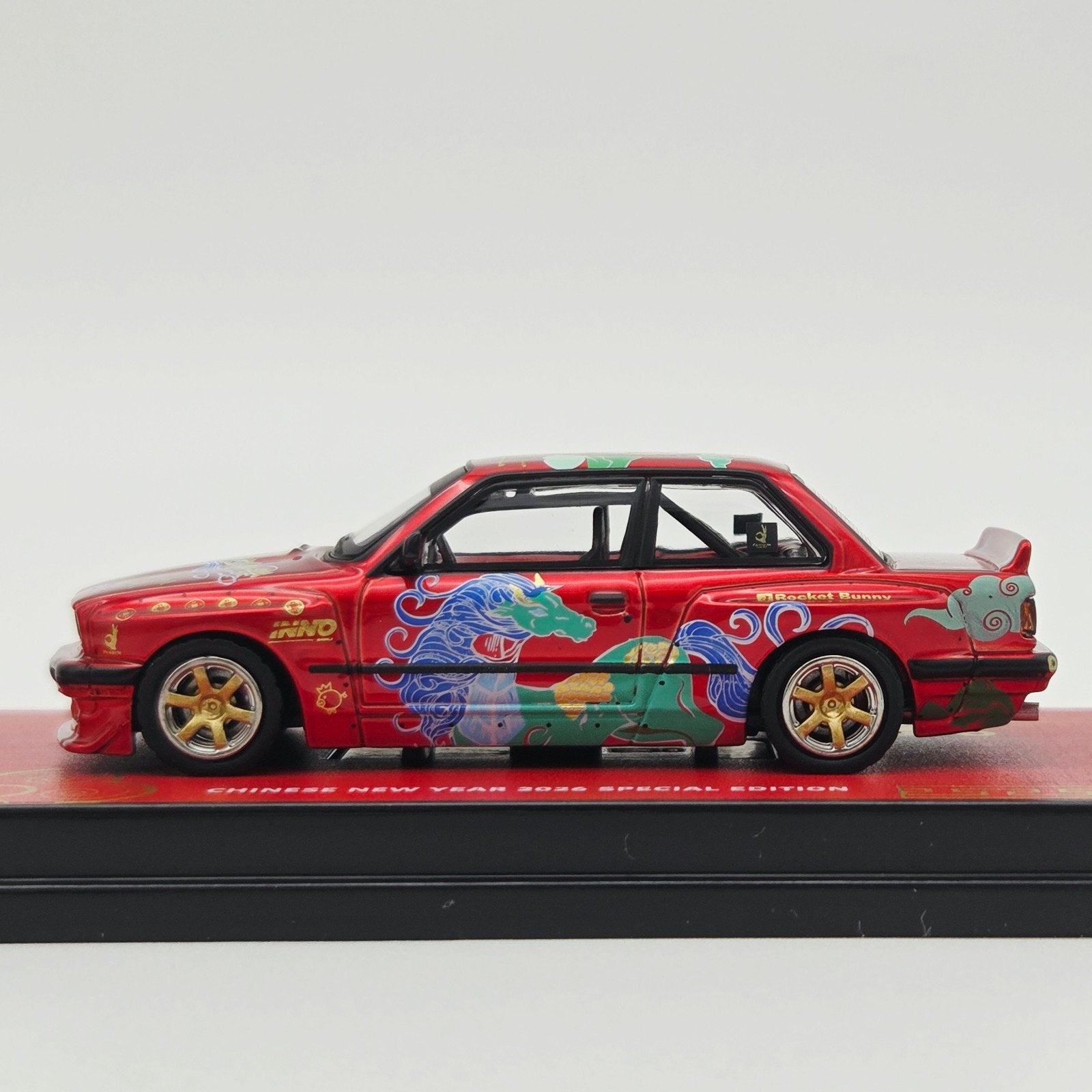 Inno64 2026 BMW Rocket Bunny E30, Multi color, Mymodelcar@outlook.com, Auto, Ophalen of Verzenden, Inno64