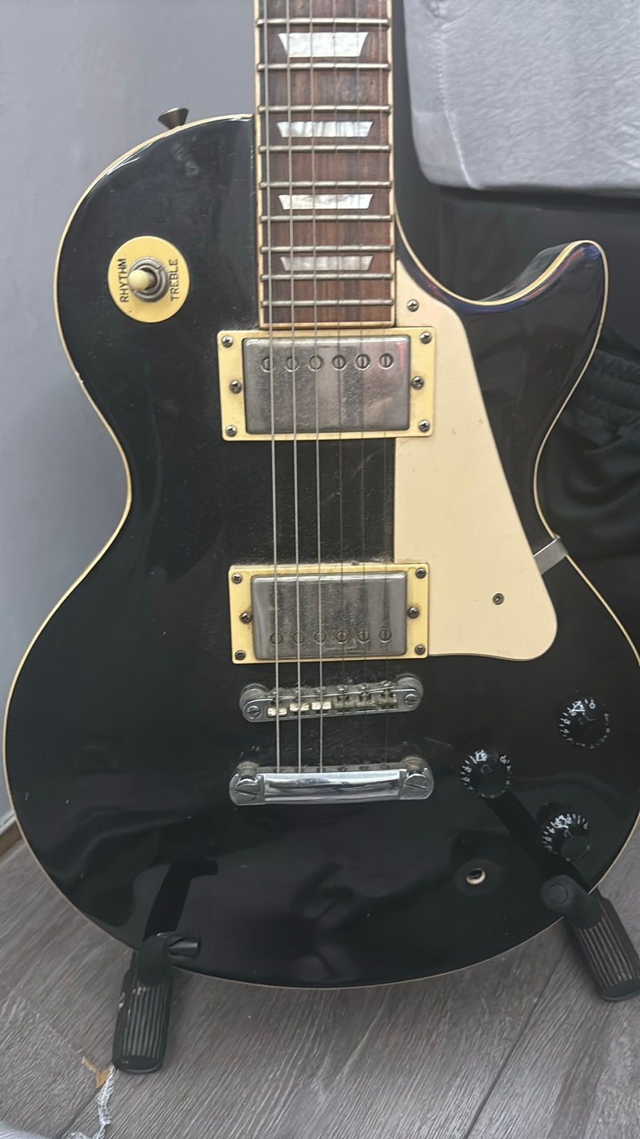 Epiphone Les Paul Model gitaar uit 1992, Muziek en Instrumenten, Ophalen, Gebruikt, Solid body, Epiphone