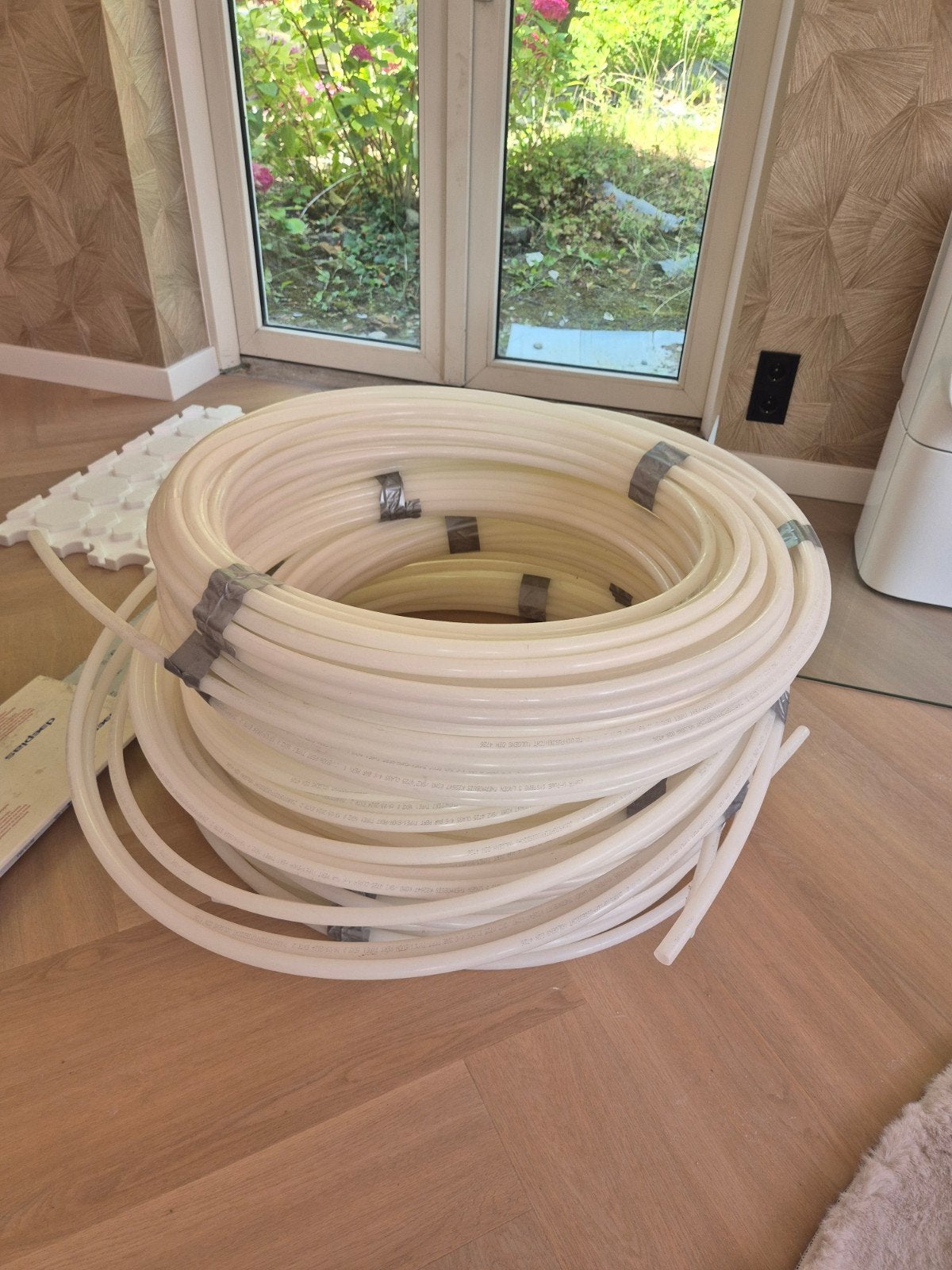 Reststukken 16mm vloerverwarmingsbuis 7x, Ophalen, Minder dan 30 cm, Overige typen, Nieuw