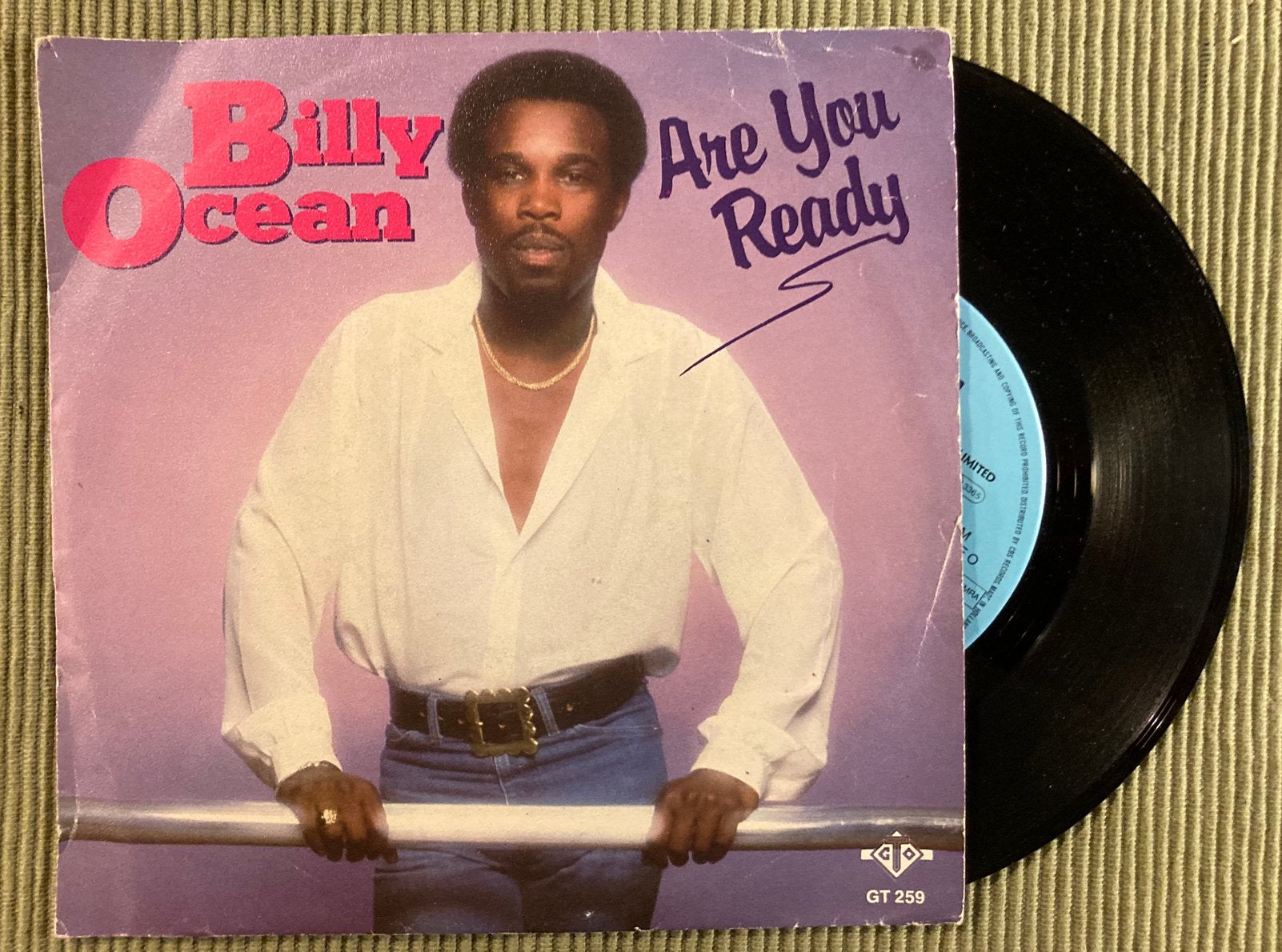 Vinyl single Billy Ocean - Are you ready, Gebruikt, 7 inch, Ophalen of Verzenden, Pop