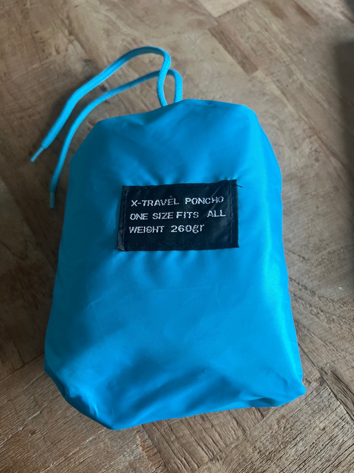 Blauwe Regenponcho One Size NIEUW, Ophalen of Verzenden, Nieuw, Regenponcho, Dames