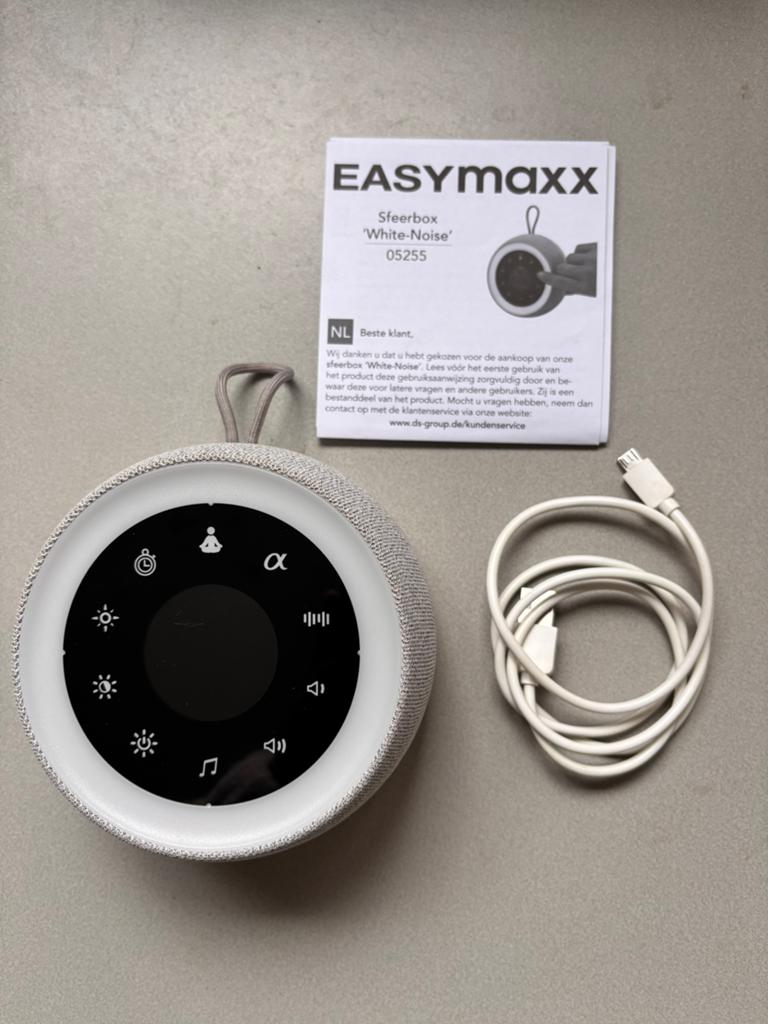 White Noise van Easymaxx, Kinderen en Baby's, Babyfoons, Nieuw, 250 meter of meer, Ophalen of Verzenden