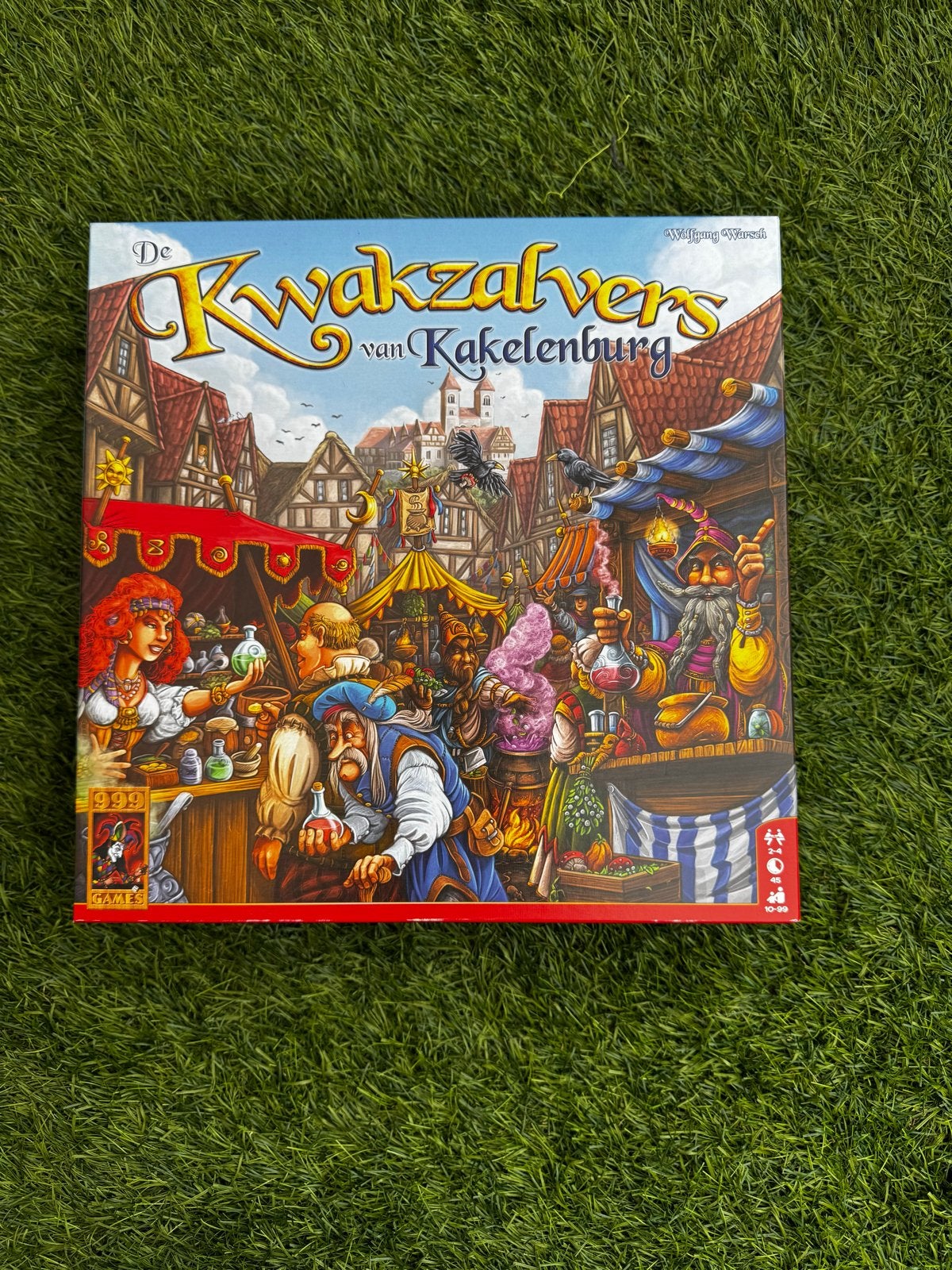 Kwakzalvers van Kakelenburg bordspel - 1x gebruikt, Ophalen of Verzenden, Zo goed als nieuw