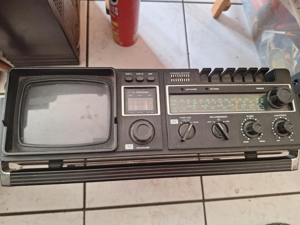 Vintage Radio TV en Cassette recorder RCT 3014, Ophalen of Verzenden