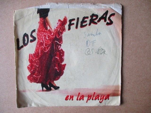 s3086 los fieras - en la playa, Ophalen, Gebruikt, Overige genres, 7 inch
