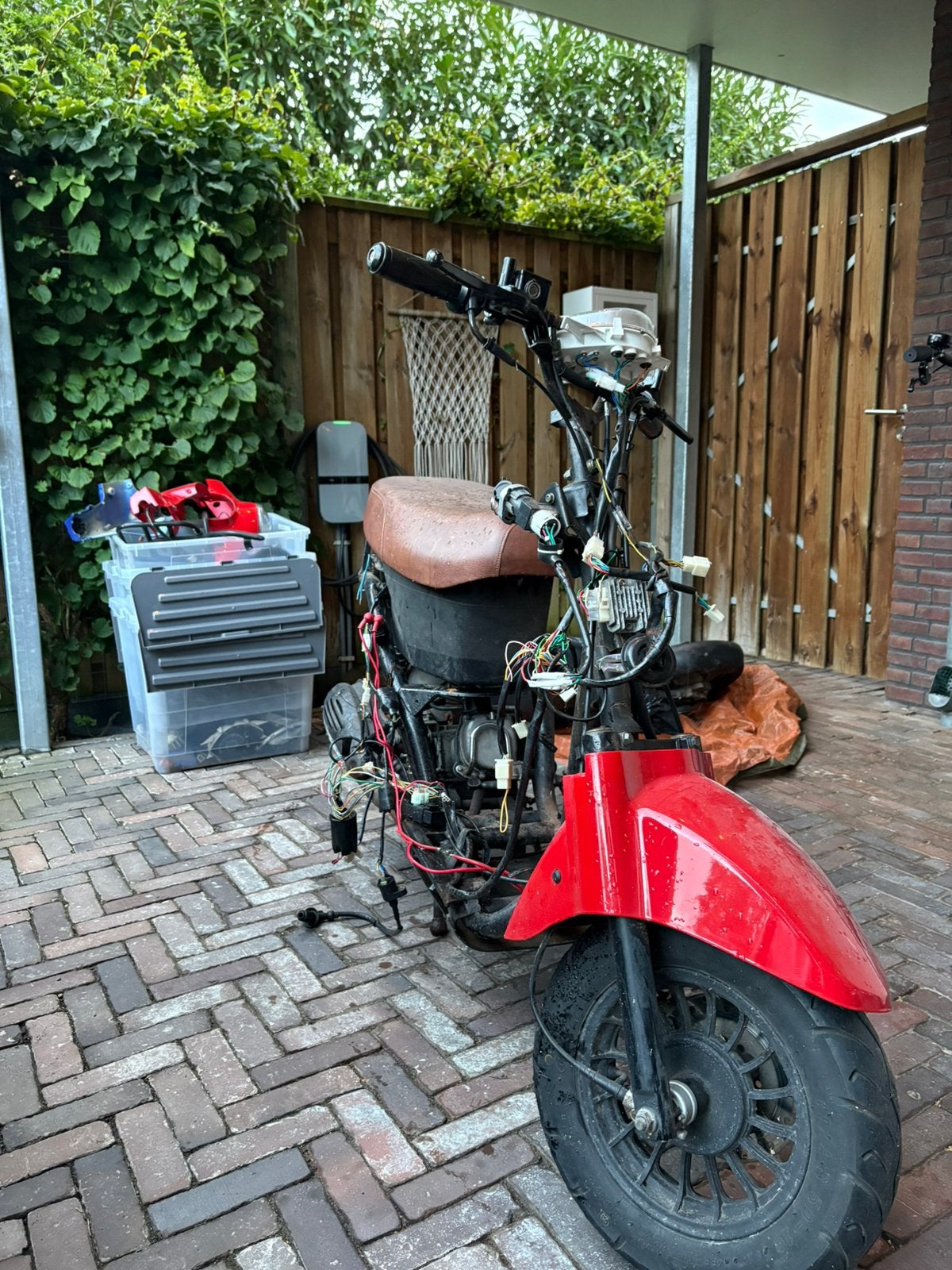 AGM VX50 opknapper/onderdelen, Fietsen en Brommers, Ophalen, Zo goed als nieuw, Benzine