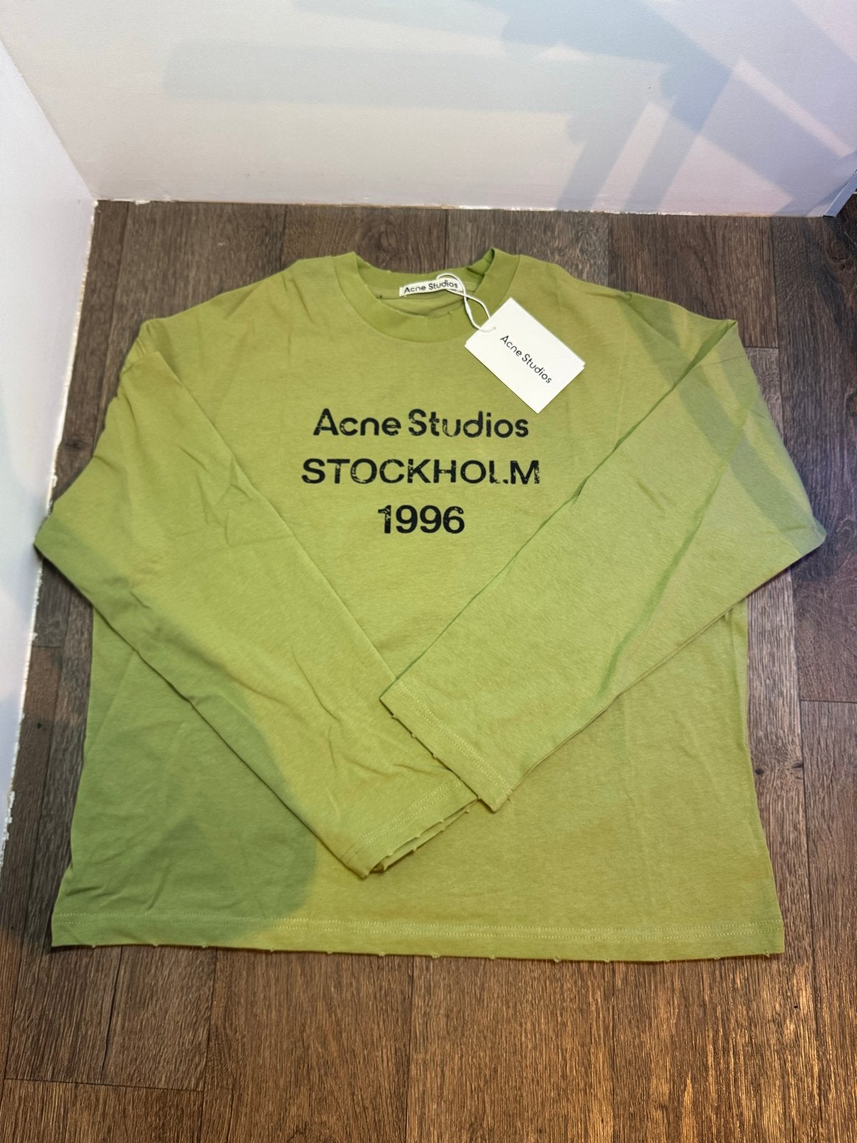 Acne Studios Stockholm 1996 longsleeve groen, Ophalen of Verzenden, Nieuw, Groen