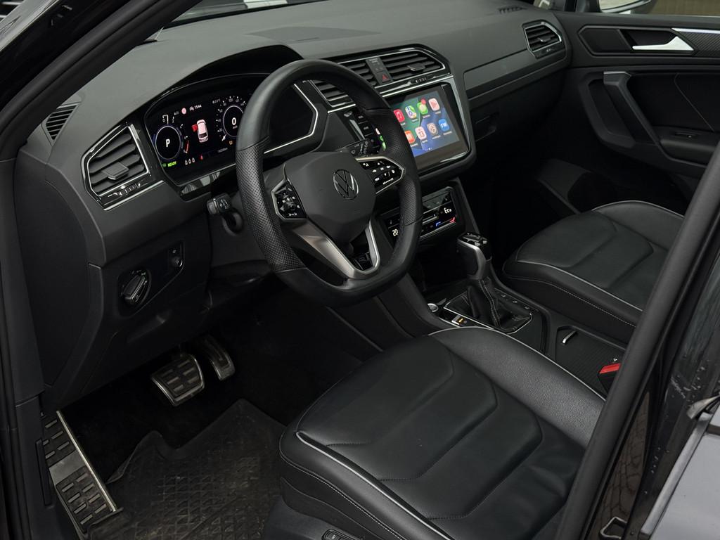 Volkswagen Tiguan 1.4 TSI eHybrid R-Line Business+ | Leer |, 1716 kg, 4 cilinders, Zwart, Hybride Elektrisch/Benzine