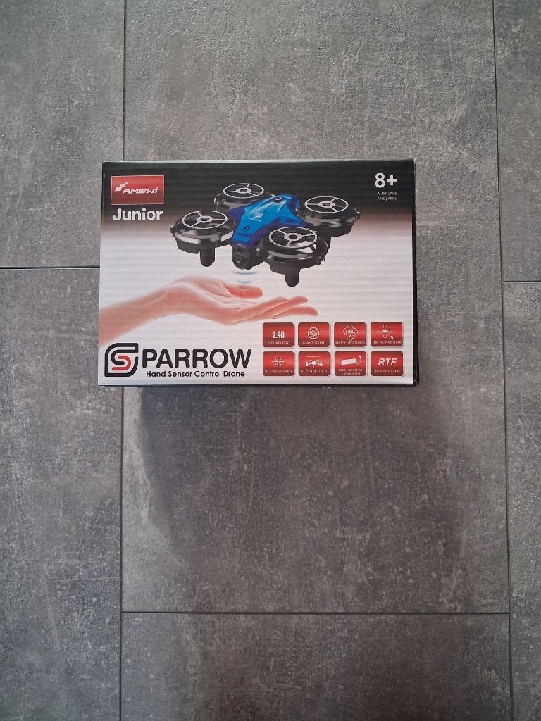 AMEWI Junior Sparrow Mini Drone – Hand Sensor Control, Ophalen, Gebruikt, Return to Home, Overige merken
