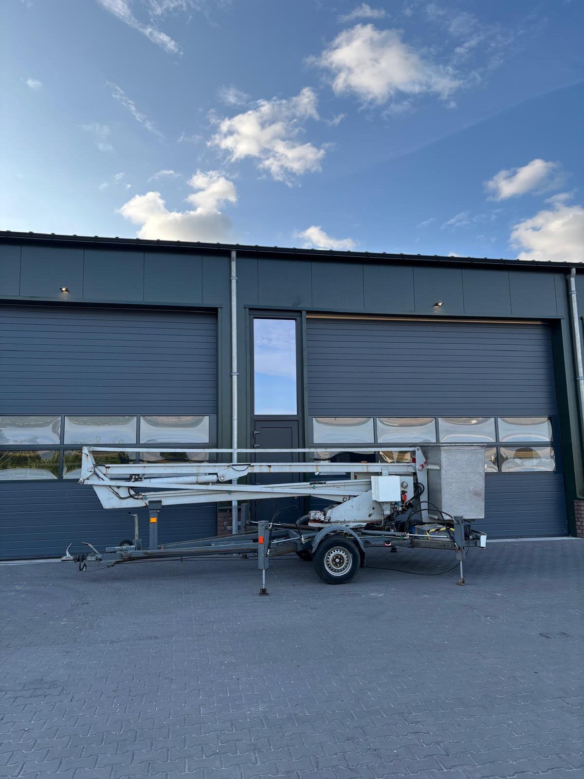 Aanhanger hoogwerker Custers 12m | Hydraulische stempels, Ophalen of Verzenden