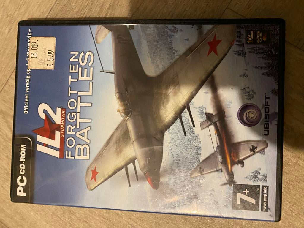 IL-2 Sturmovik: Forgotten Battles PC CD-ROM, Online, Gebruikt, Ophalen of Verzenden, 3 spelers of meer