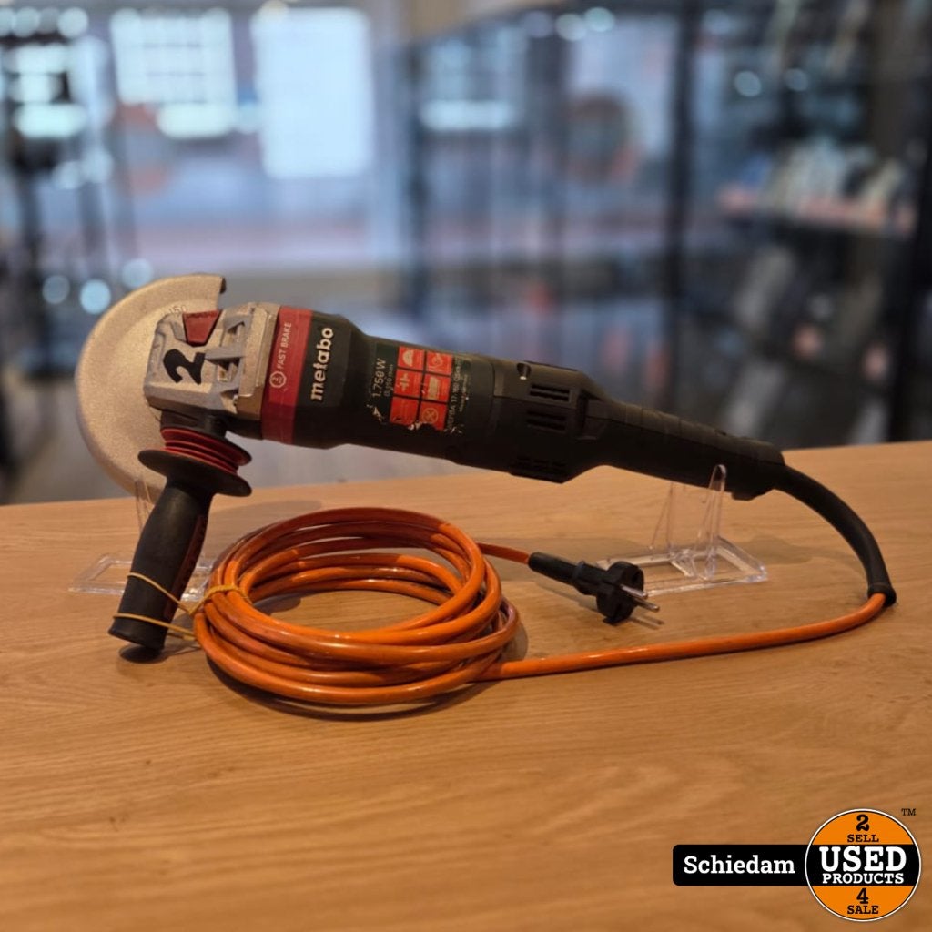 METABO WEPBA 17-150 Quick RT 1750W HaakseSlijper|Nette Staat, Metabo, Zo goed als nieuw, Support@metabo.com, Metabo Corporation, Metabo-Werke GmbH, 
72622 NÃ¼rtingen
Germany